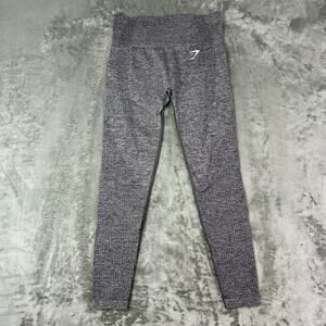 Gymshark Vital Seamless 2.0 Leggings in Smokey Grey Marl size XS